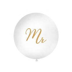 Balónek obří pastelový MRS - zlatý